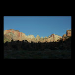 Morning Red Rocks at Zion National Park Print