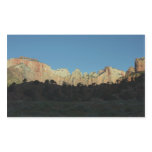 Morning Red Rocks at Zion National Park Sticker