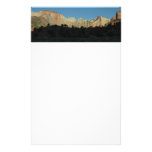 Morning Red Rocks at Zion Stationery