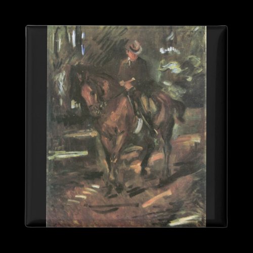 Morning Ride by Lovis Corinth Magnets