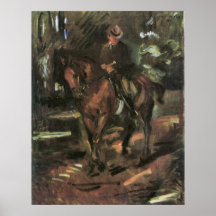 Morning Ride by Lovis Corinth Print