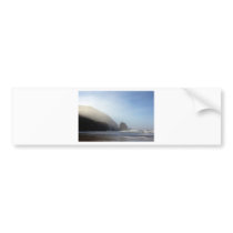 Morning sea mist at Cannibal Bay in the Catlins Bumper Stickers