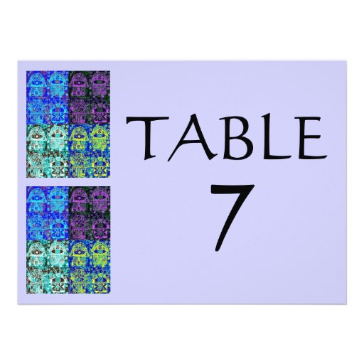 Morning Service OR Evening Affair TABLE NUMBERS Announcements
