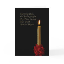 Morning Star, Oh Cheering Sight Greeting Card