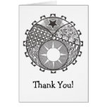 Morning Star Thank You Card