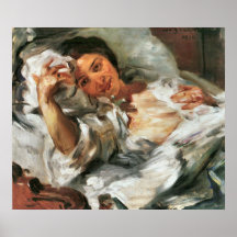 Morning Sun by Lovis Corinth Posters