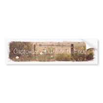 Morning Sunlight; Customizable Bumper Sticker