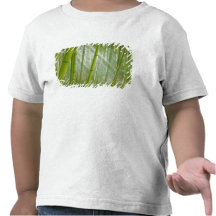 Morning sunlight filtering through bamboo shirt