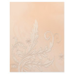 Morning Sunrise Floral Letterhead Design