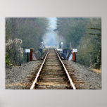 Morning Tracks Poster