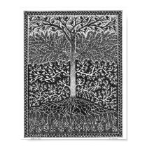 Morning Tree Poster posters