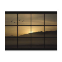 Morning View Post Card postcards by kcranmerart Morning View Post Card postcards