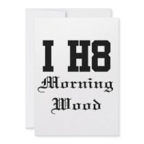 morningwood custom invites
