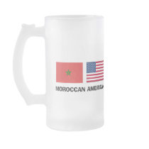 Moroccan American mugs by flagshirt Moroccan American mugs