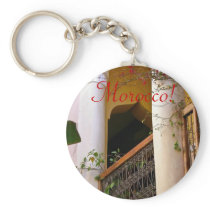 moroccan architecture key chain