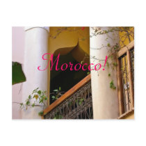 moroccan architecture postcards