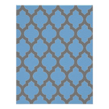 Moroccan Blue Felt NoteCards