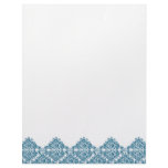 Moroccan Blue Triangle Tile Letterhead