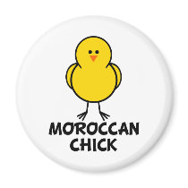 Moroccan Chick magnets by chicktshirts8 Moroccan Chick magnets