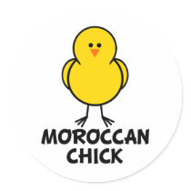 Moroccan Chick stickers by chicktshirts8 Moroccan Chick stickers