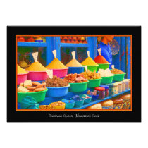 Moroccan Couscous Belly Dancing Bedouin Tent Party invitations