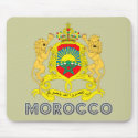 Moroccan Emblem mousepads by FlagStore Moroccan Emblem mousepads