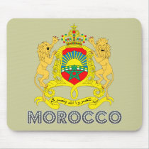 Moroccan Emblem mousepads