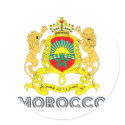 Moroccan Emblem stickers by FlagStore Moroccan Emblem stickers