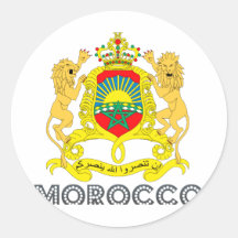 Moroccan Emblem Sticker
