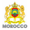 Moroccan Emblem t-shirts by FlagStore Moroccan Emblem t-shirts
