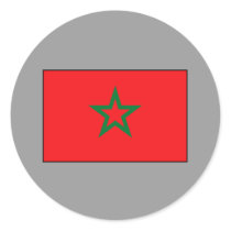 Moroccan Flag T-shirts and Gifts stickers