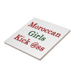 Moroccan Girls Kick Ass Ceramic Tile