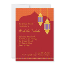 Moroccan Lantern Fundraiser Gala Invitation