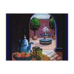 Moroccan mint tea postcard