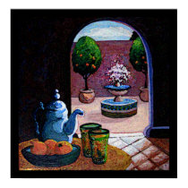 Moroccan mint tea posters by Annaart Moroccan mint tea posters
