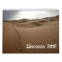 Morocco Wall Calendar