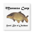 square_magnet - Highest Quality Magnets
Vibrant colors covered with scratch- and UV-resistant Mylar with powerful magnet backing - stays right where you stick it. The Morocco Carp loogo printed on the front