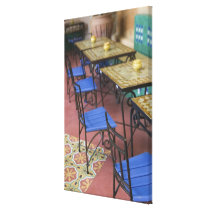 MOROCCO, Casablanca: Ancienne (old) Medina, Stretched Canvas Print