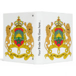 Morocco Coat of Arms detail Vinyl Binders