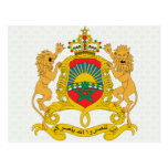 Morocco Coat of Arms detail Postcards