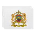 Morocco Coat of Arms Personalized Invitation
