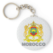 Morocco Coat of Arms Keychains