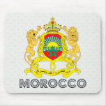 Morocco Coat of Arms mousepads