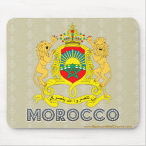 Morocco Coat of Arms Mousepad