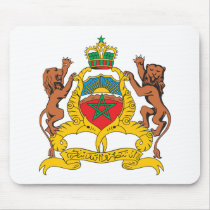 Morocco Coat of Arms Mousepad