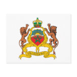 Morocco Coat of Arms Postcard