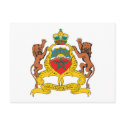 Morocco Coat of Arms Postcard