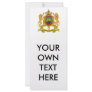 Morocco Coat of Arms Rack Card