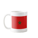 Morocco Flag Map Classic Mug