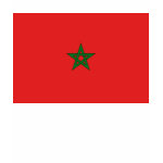 Morocco Flag Map Spaghetti Top